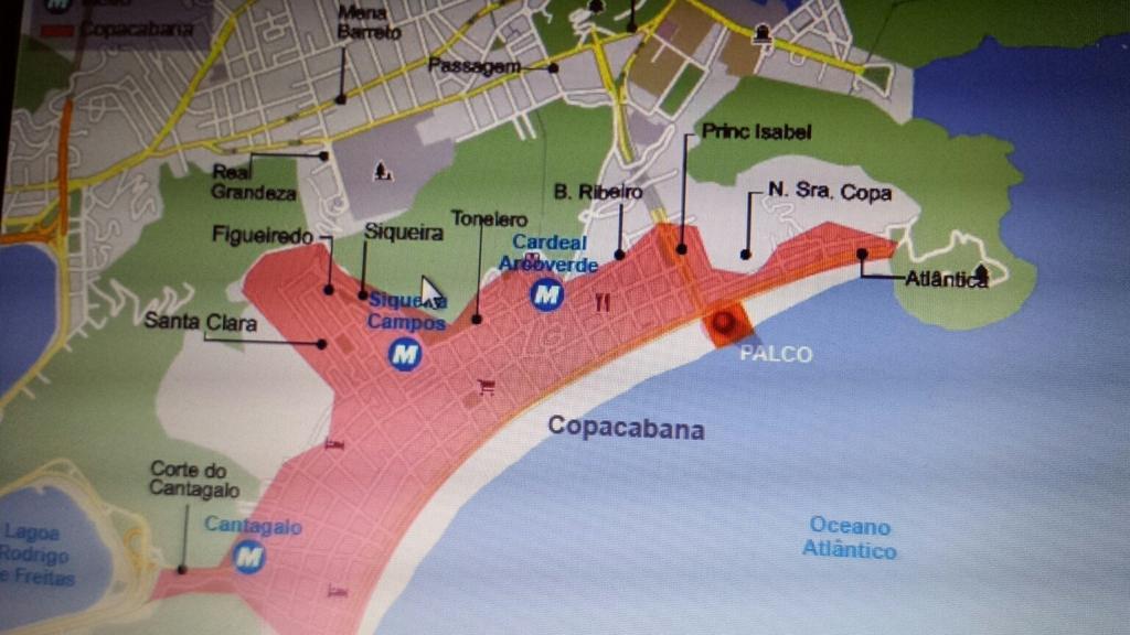 Apartamento De Ferias Copacabana Rio De Janeiro Rum bild